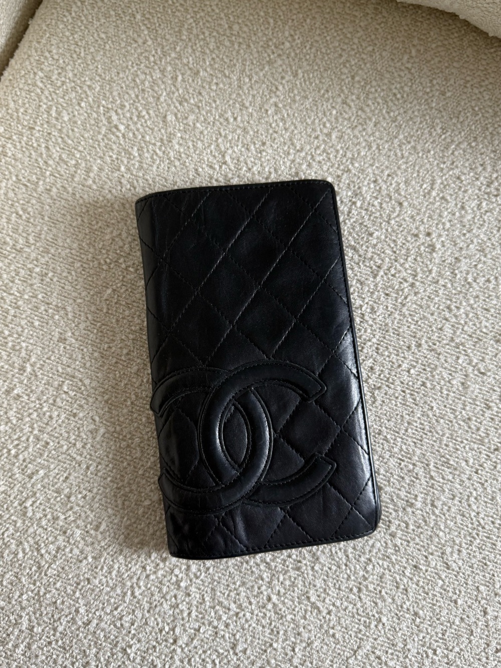 Chanel Black Long Wallet